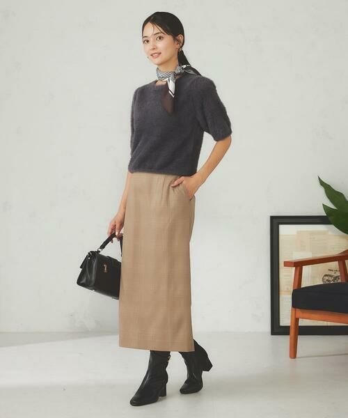 a.v.v / アー・ヴェ・ヴェ ニット・セーター | フェザーヤーンハーフスリーブニット | 詳細22