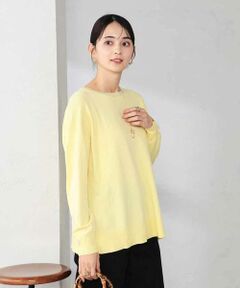 a.v.v / アー・ヴェ・ヴェ ニット・セーター | 袖パール付きチュニックニット