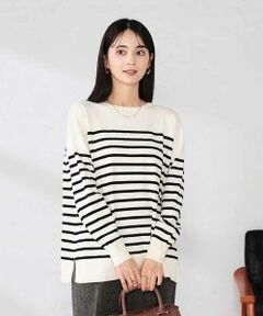 a.v.v / アー・ヴェ・ヴェ ニット・セーター | 袖パール付きチュニックニット