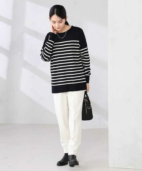 a.v.v / アー・ヴェ・ヴェ ニット・セーター | 袖パール付きチュニックニット | 詳細26