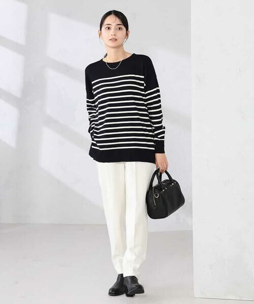 a.v.v / アー・ヴェ・ヴェ ニット・セーター | 袖パール付きチュニックニット | 詳細27