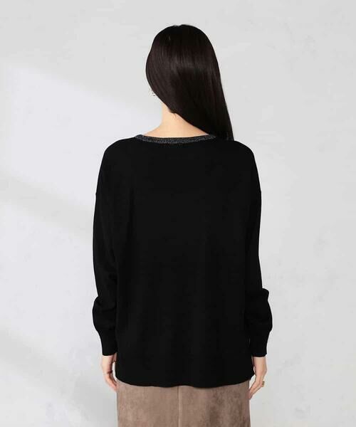 a.v.v / アー・ヴェ・ヴェ ニット・セーター | 袖パール付きチュニックニット | 詳細30