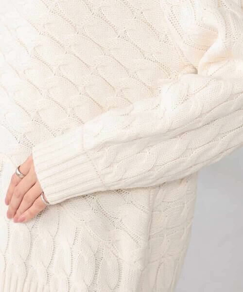 a.v.v / アー・ヴェ・ヴェ ニット・セーター | ケーブル編みバイアスデザインニット | 詳細28