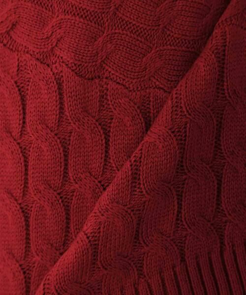 a.v.v / アー・ヴェ・ヴェ ニット・セーター | ケーブル編みバイアスデザインニット | 詳細30
