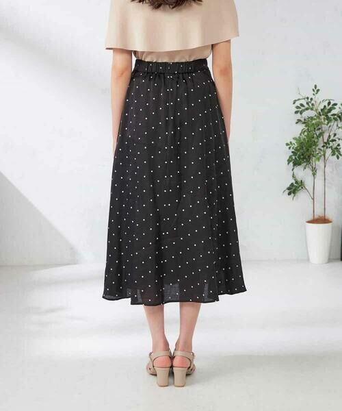 a.v.v / アー・ヴェ・ヴェ ロング・マキシ丈スカート | ドットフレアスカート | 詳細23