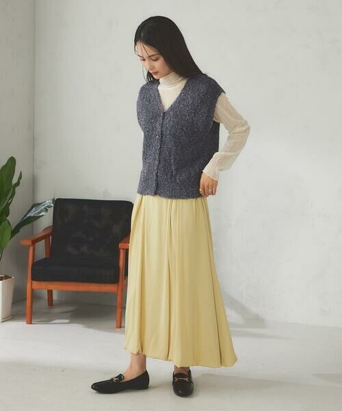 a.v.v / アー・ヴェ・ヴェ ロング・マキシ丈スカート | バルーンスカート | 詳細10