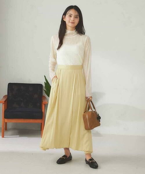 a.v.v / アー・ヴェ・ヴェ ロング・マキシ丈スカート | バルーンスカート | 詳細4