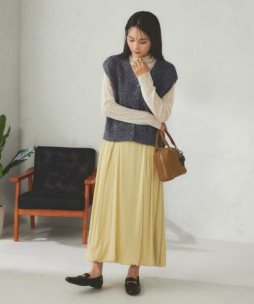 a.v.v / アー・ヴェ・ヴェ ロング・マキシ丈スカート | バルーンスカート | 詳細9