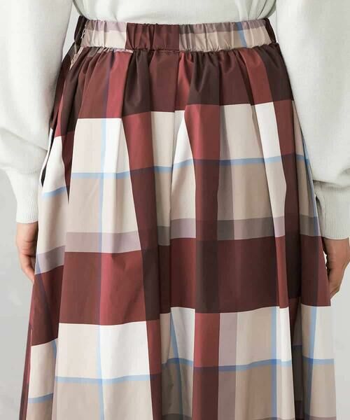a.v.v / アー・ヴェ・ヴェ ロング・マキシ丈スカート | 【洗える】ビックチェックタフタスカート | 詳細18