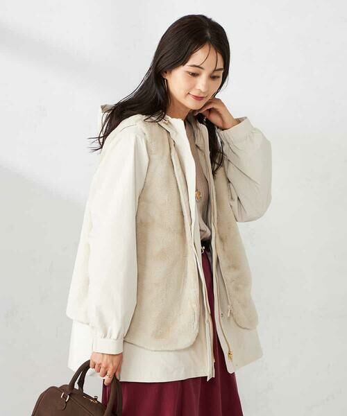 a.v.v / アー・ヴェ・ヴェ その他アウター | 【マルチウェイ】ライナー付フーテッドブルゾン | 詳細10