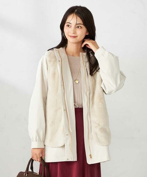 a.v.v / アー・ヴェ・ヴェ その他アウター | 【マルチウェイ】ライナー付フーテッドブルゾン | 詳細9