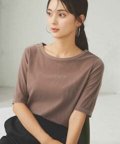 a.v.v / アー・ヴェ・ヴェ カットソー | 【前後2WAY】シアーベロアプルオーバー