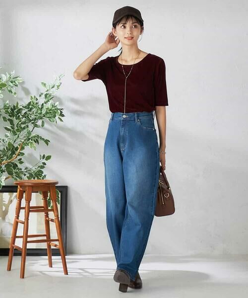 a.v.v / アー・ヴェ・ヴェ カットソー | 【前後2WAY】シアーベロアプルオーバー | 詳細14