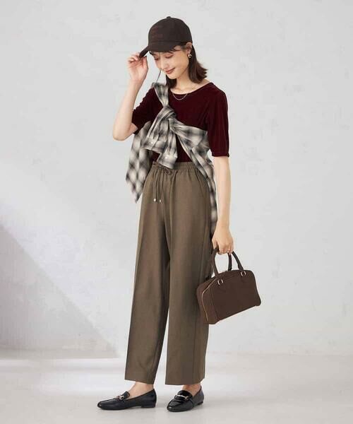 a.v.v / アー・ヴェ・ヴェ カットソー | 【前後2WAY】シアーベロアプルオーバー | 詳細21