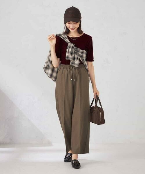 a.v.v / アー・ヴェ・ヴェ カットソー | 【前後2WAY】シアーベロアプルオーバー | 詳細22