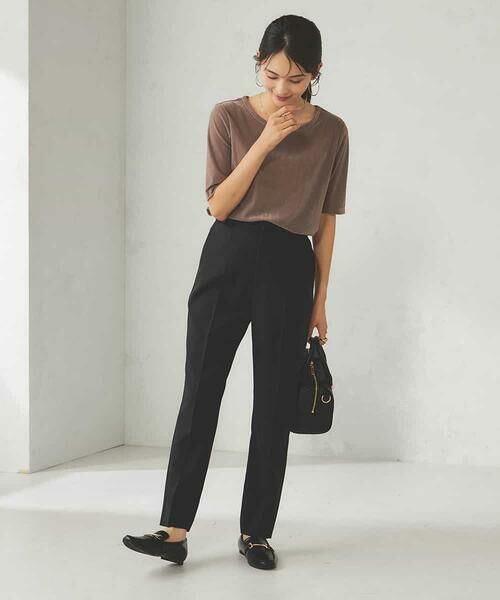 a.v.v / アー・ヴェ・ヴェ カットソー | 【前後2WAY】シアーベロアプルオーバー | 詳細27