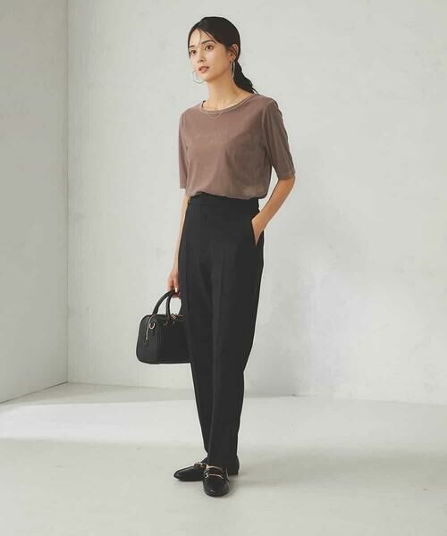 a.v.v / アー・ヴェ・ヴェ カットソー | 【前後2WAY】シアーベロアプルオーバー | 詳細28