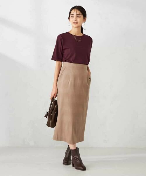 a.v.v / アー・ヴェ・ヴェ カットソー | 【接触冷感/UVカット/コットン100％】ロールアップハーフスリーブTシャツ | 詳細21