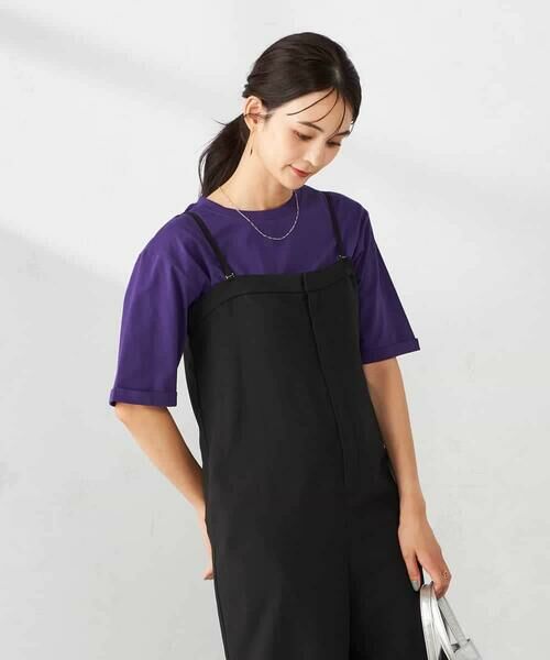 a.v.v / アー・ヴェ・ヴェ カットソー | 【接触冷感/UVカット/コットン100％】ロールアップハーフスリーブTシャツ | 詳細7