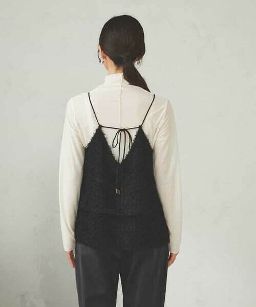 a.v.v / アー・ヴェ・ヴェ カットソー | ティアードフリンジキャミソール | 詳細13
