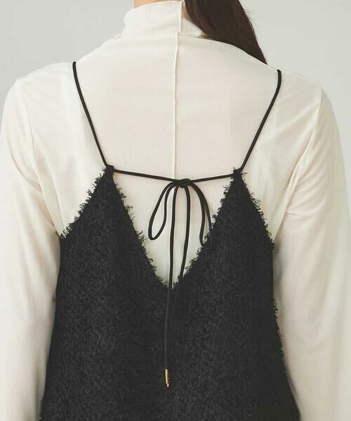 a.v.v / アー・ヴェ・ヴェ カットソー | ティアードフリンジキャミソール | 詳細17