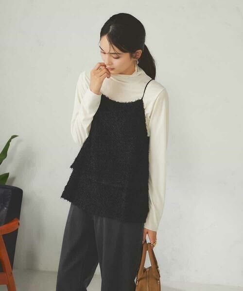 a.v.v / アー・ヴェ・ヴェ カットソー | ティアードフリンジキャミソール | 詳細3