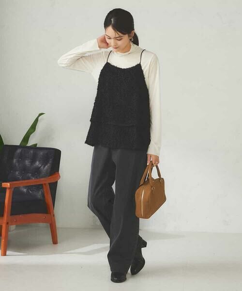 a.v.v / アー・ヴェ・ヴェ カットソー | ティアードフリンジキャミソール | 詳細5