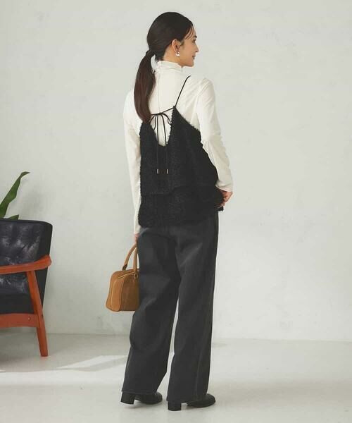 a.v.v / アー・ヴェ・ヴェ カットソー | ティアードフリンジキャミソール | 詳細8