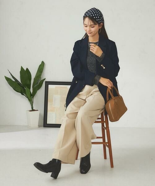 a.v.v / アー・ヴェ・ヴェ カットソー | ストレッチレーストップス | 詳細11