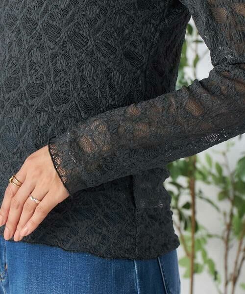 a.v.v / アー・ヴェ・ヴェ カットソー | ストレッチレーストップス | 詳細16