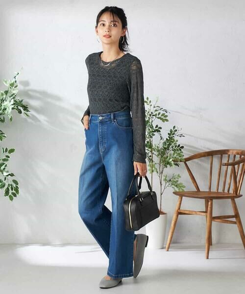 a.v.v / アー・ヴェ・ヴェ カットソー | ストレッチレーストップス | 詳細2