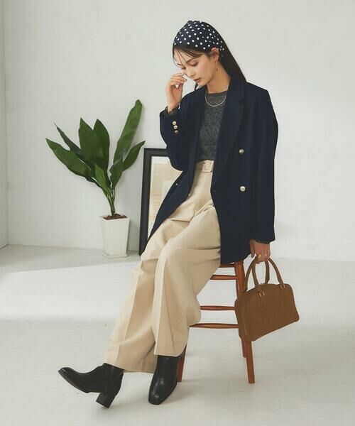 a.v.v / アー・ヴェ・ヴェ カットソー | ストレッチレーストップス | 詳細9