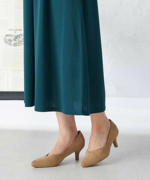 a.v.v / アー・ヴェ・ヴェ ロング・マキシ丈ワンピース | 【接触冷感/UVカット/イージーケア】ウエストギャザーリラクシングワンピース | 詳細18