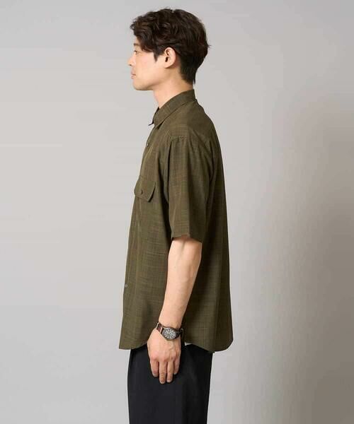 a.v.v / アー・ヴェ・ヴェ シャツ・ブラウス | 【イージーケア/接触冷感/毛玉になりにくい】ライトウェイトメランジダブルポケットシャツ | 詳細1