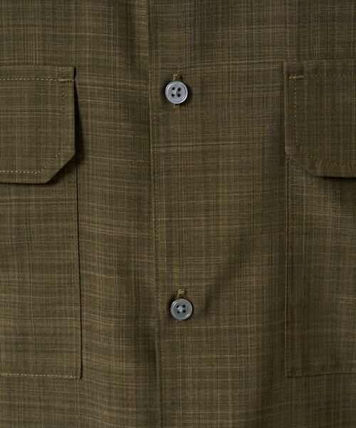 a.v.v / アー・ヴェ・ヴェ シャツ・ブラウス | 【イージーケア/接触冷感/毛玉になりにくい】ライトウェイトメランジダブルポケットシャツ | 詳細6
