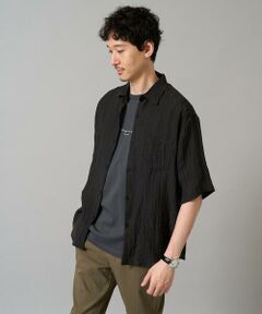 a.v.v / アー・ヴェ・ヴェ シャツ・ブラウス | 【接触冷感】ワッシャーシアーワイドシルエットシャツ