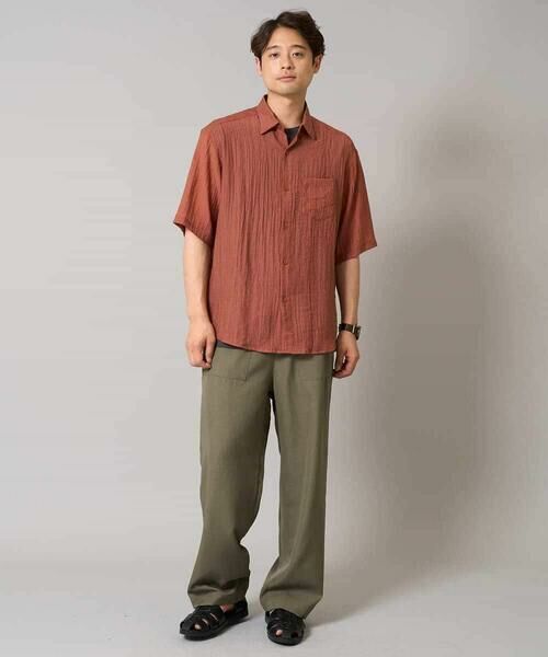 a.v.v / アー・ヴェ・ヴェ シャツ・ブラウス | 【接触冷感】ワッシャーシアーワイドシルエットシャツ | 詳細1