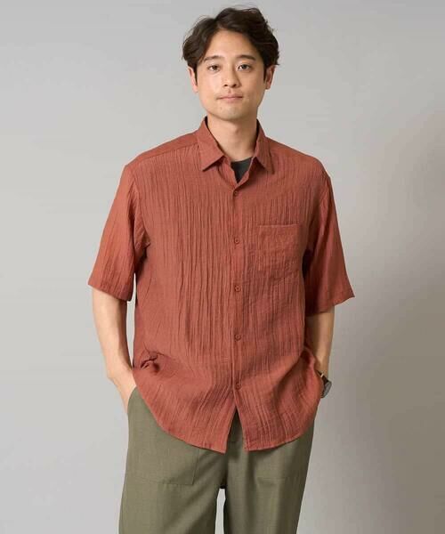 a.v.v / アー・ヴェ・ヴェ シャツ・ブラウス | 【接触冷感】ワッシャーシアーワイドシルエットシャツ | 詳細10