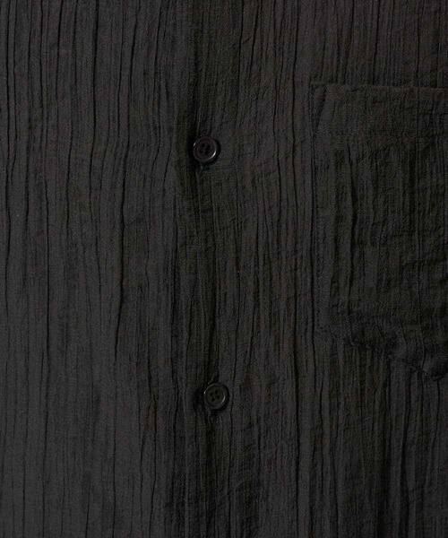 a.v.v / アー・ヴェ・ヴェ シャツ・ブラウス | 【接触冷感】ワッシャーシアーワイドシルエットシャツ | 詳細20
