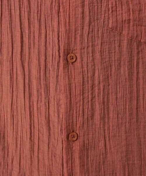 a.v.v / アー・ヴェ・ヴェ シャツ・ブラウス | 【接触冷感】ワッシャーシアーワイドシルエットシャツ | 詳細21