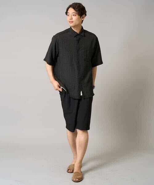 a.v.v / アー・ヴェ・ヴェ シャツ・ブラウス | 【接触冷感】ワッシャーシアーワイドシルエットシャツ | 詳細9