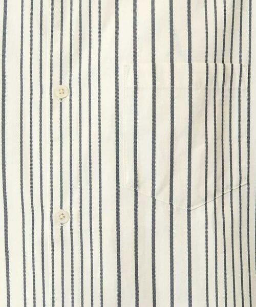 a.v.v / アー・ヴェ・ヴェ シャツ・ブラウス | 【洗濯機で洗える】ランダムストライプツイルワイドシルエットシャツ | 詳細21