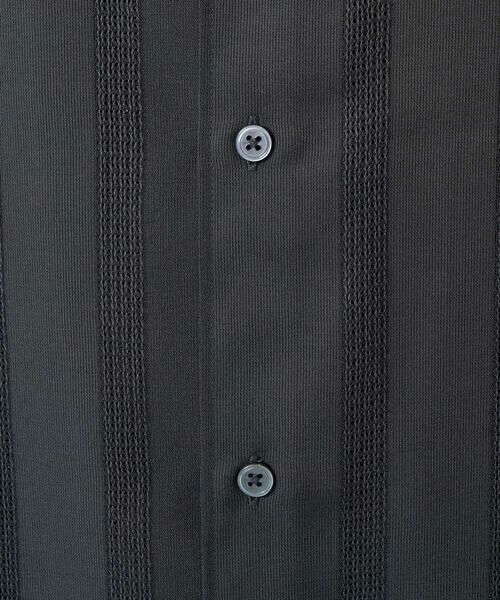 a.v.v / アー・ヴェ・ヴェ シャツ・ブラウス | 【イージーケア/速乾】カラミストライプワイドシルエットシャツ【洗濯機で洗える】 | 詳細24