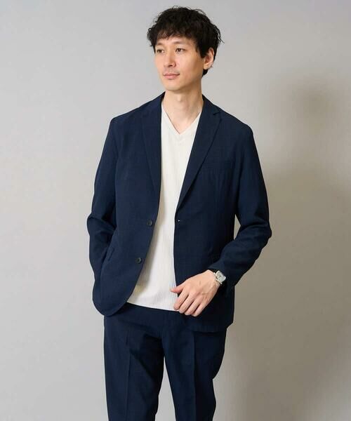 a.v.v / アー・ヴェ・ヴェ テーラードジャケット | 【イージーケア/接触冷感】リライトテーラードジャケット【吸水速乾/UVカット/ストレッチ】〈ON/OFF SERIES〉 | 詳細11