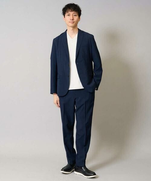 a.v.v / アー・ヴェ・ヴェ テーラードジャケット | 【イージーケア/接触冷感】リライトテーラードジャケット【吸水速乾/UVカット/ストレッチ】〈ON/OFF SERIES〉 | 詳細3