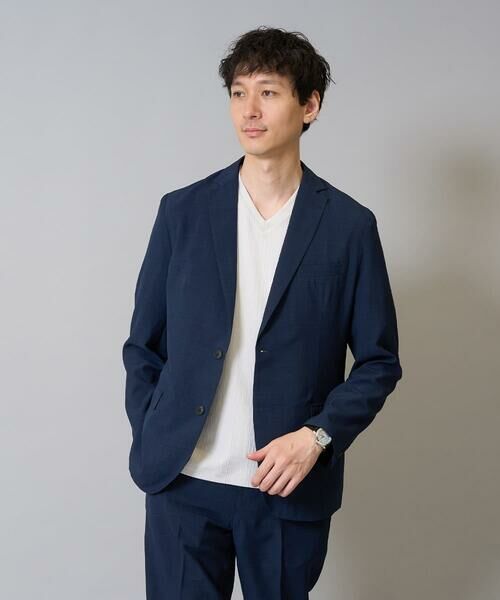 a.v.v / アー・ヴェ・ヴェ テーラードジャケット | 【イージーケア/接触冷感】リライトテーラードジャケット【吸水速乾/UVカット/ストレッチ】〈ON/OFF SERIES〉 | 詳細9