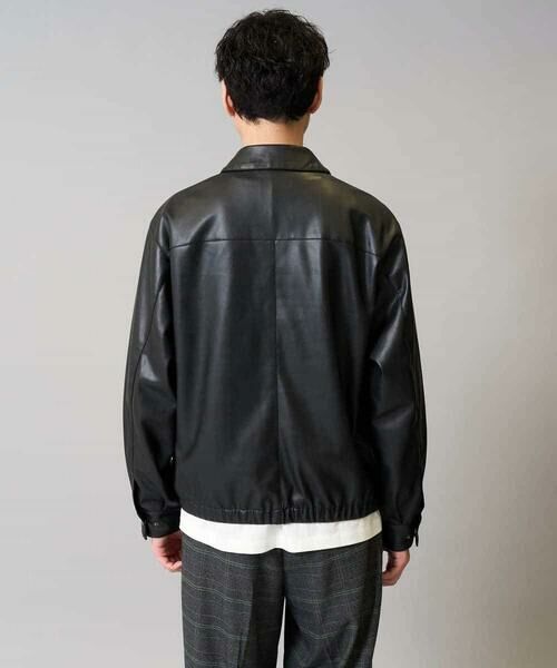 a.v.v / アー・ヴェ・ヴェ その他アウター | 【洗濯機で洗える】フェイクレザーブルゾン | 詳細15
