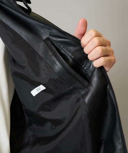 a.v.v / アー・ヴェ・ヴェ その他アウター | 【洗濯機で洗える】フェイクレザーブルゾン | 詳細22