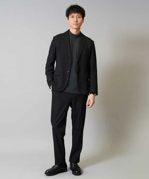 a.v.v / アー・ヴェ・ヴェ テーラードジャケット | デニムライクストレッチスマートジャケット【イージーケア/洗濯機で洗える】〈ON/OFF SERIES〉 | 詳細11