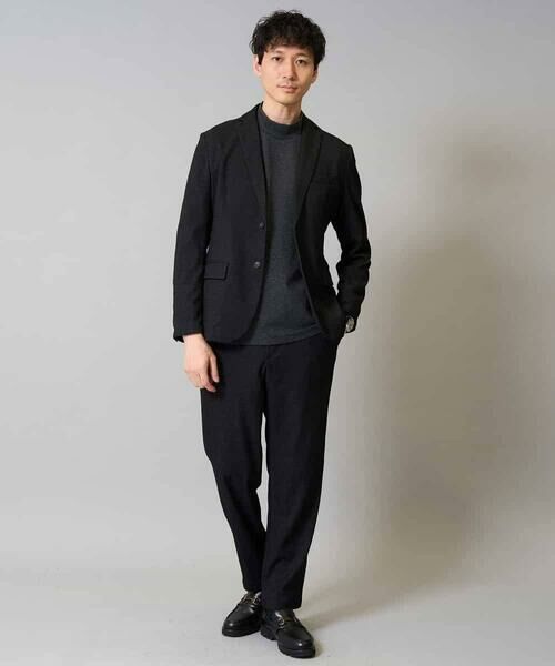 a.v.v / アー・ヴェ・ヴェ テーラードジャケット | デニムライクストレッチスマートジャケット【イージーケア/洗濯機で洗える】〈ON/OFF SERIES〉 | 詳細12